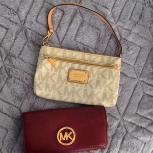 Michael Kors wallet & wristlet